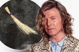 The rapidly moving image chronicles bowie's looks from 1964 to 2014. Small Lock Of David Bowie S Hair Sells For A Massive 14 000 At Auction Mirror Online