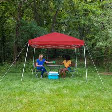 Maybe you would like to learn more about one of these? Ozark Trail 10 X 10 Simple Push Slant Leg Canopy 100 Sq Ft Walmart Com Walmart Com
