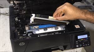 That makes it easier to find room for if space is somewhat tight in your. Replacing Toner Cartridges On Hp Color Laserjet Pro Mfp M176n And M177fw Printers Youtube