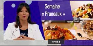 Carinne teyssandier sort le livre « mes recettes du bonheur » aux éditions la martinière : Video Agen Le Pruneau Show S Affiche A Telematin