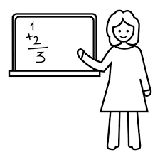 Imagen del día del maestro con frase de su santidad. Profesora Dibujo Facil