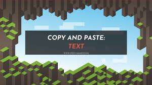 Check spelling or type a new query. How To Copy And Paste In Minecraft West Games