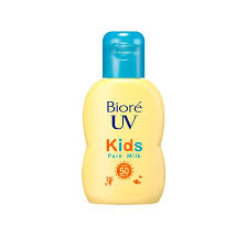 Prev postkao biore uv perfect milk sunscreen face body spf50+ pa++++. Kao Biore Uv Kids Pure Milk Spf50 Pa Japanstore Uva Uvb