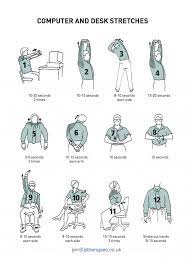 Drop your head slowly to the left, trying to touch your left ear to your left shoulder. You Can Even Stretch While At Your Desk To Prevent Muscle Stiffness Stretch Run Desk Workout Workout At Work Exercise At Your Desk