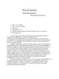 9 iunie 1912, berlin) a fost un dramaturg, nuvelist,pamfletar, poet, scriitor, director de teatru, comentator politic și ziarist român. Tren De PlÄƒcere