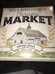 You will want to look for this farmers market 2021 calendar at your dollar store it was out this month at mine for this project. Farmer S Market 2021 Calendario Dollar Tree Granja Otono Y Navidad Manualidades Ebay