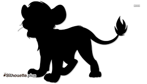 Lion King Simba Cartoon Silhouette Vector Silhouette Pics Disney lion king simba si. silhouette pics