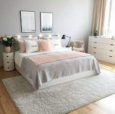 Get ready to step outside of your comfort zone with these brilliant bedroom decorating ideas that'll help you pull off your makeover once and for all. Pretty Rose Gold Bedroom Ideas Bedroom Decor Bedroom Interior Small Apartment Decorating