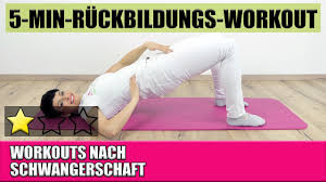 5 min ruckbildungs workout rectusdiastase ubungen maike droste youtube workout ubungen tagliches training