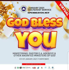 A new wave of glory. Rccg January 2021 Holy Ghost Service Ministring Pastor Enoch Adeboye Click Here To Read Open Heavens And Rccg Sunday School Manul 2021 Sunday August 1
