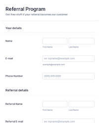 If you're a new producer we'd appreciate you sharing this with other producers to help. Referral Program Form Template Jotform