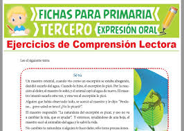 Desarrollo emocional y del talento, habilidades sociales, trabajo. Ejercicios De Comprension Lectora Para Tercer Grado De Primaria 2021