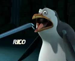 In the movie, private kisses everybody's cheek, then when he goes to kiss rico's cheek, rico turns and kisses private on the mouth, and wont stop for a long time. Rico The Penguin From Madagascar Minecraft Skin