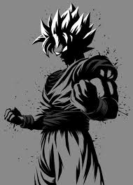 Maybe you would like to learn more about one of these? Ssj4 Goku Black And White 600x838 Wallpaper Teahub Io