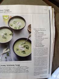 Artichoke Soup Food Artichoke Soup Soup Recipes