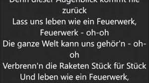 It was written by weiss, sascha wernicke, martin fliegenschmidt, and david jürgens for his debut studio album irgendwas gegen die stille (2017), while production was helmed by the latter. Wincent Weiss Feuerwerk Lyrics Youtube