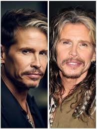 Two timeless looks, one rock legend — Steven Tyler proving that style, like  his voice, only gets better with time. 🎤🔥 From wild rockstar locks to  sleek sophistication, he's forever the definition