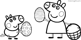 More than 14000 coloring pages. Peppa Pig Coloring Pages Coloringall