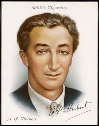 English Journalist and Writer Sir Alan Patrick Herbert 1890-1971. Art  Prints, Posters & Puzzles from Mary Evans