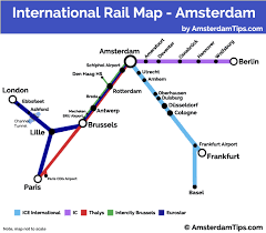 international trains rail services to from amsterdam