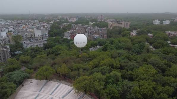 IIT Delhi and DRDO Fly an Indigenous Tactical Aerostat Built to Watch From 20 km