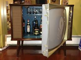 Hidden Liquor Cabinet Vintage Furniture Makeover Diy Home Bar Creative Furniture