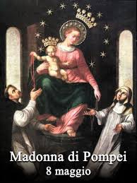 La supplica alla madonna di pompei è una pratica devozionale cattolica che viene recitata l'8 maggio (giorno in cui ebbe inizio nel 1876 la costruzione della basilica) e la prima domenica di ottobre alle ore 12 davanti all'immagine della madonna di pompei. Madonna Del Rosario Di Pompei