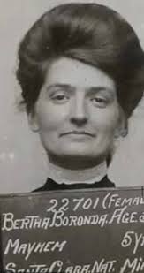 Bertha Boronda's infamous 1908 incident of removing her husband's genitalia