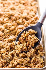 The best diabetic granola recipes. Keto Paleo Low Carb Granola Cereal Recipe Video Wholesome Yum