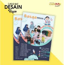 Maybe you would like to learn more about one of these? Contoh Hasil Desain Flyer Produk Razqa Kidswear Cartoon Surabaya