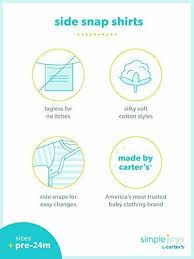Resale 5 Pack Baby Carter S By Joys Simple Side Snap Shirt Long Sleeve Eb Uxqtwrgpjm5