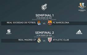 The spanish super cup final was going into extra time and that final frame. Semifinals Of The 2020 2021 Spanish Super Cup Magazine