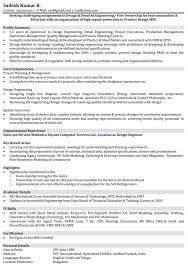 Improved machine speed to increase manufacturing. Resume Format For Mechanical Engineer Sample Resume For An Entry Level Mechanical Engineer