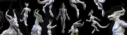 Pin By Pato Fire On Organicos Tah Mare White Dragon Anthro 3d Model
