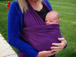 Well, here's a diy baby sling that will take 5 minutes and cost you nothing! Pin On Let S Get Crafty