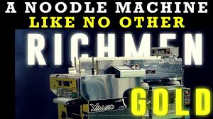 More ideas from richmen com. Richmen Gold A Noodle Machine Like No Other Craft Noodles For Your Restaurant Or Mini Factory Youtube