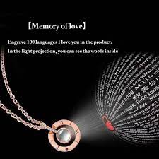 100 I Love You Pendant Necklace Etsy In 2021 Buy Necklace Love Necklace Great Gifts For Women