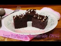 Kali ini saya nak share makanan ini dan result nya nanti saya jamin sangat sedap. Kek Coklat Tanpa Telur Resepi Kek Coklat Moist Sukatan Cawan Eggless Chocolate Cake Youtube
