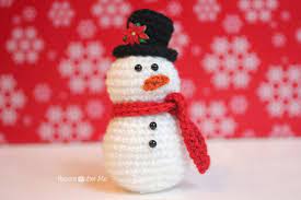 Bonhomme de neige fait pour noël dernier. Patron Amigurumi Operation Noel N 5 Le Bonhomme De Neige Made By Amy