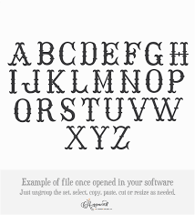Maybe you would like to learn more about one of these? French Fishtail Monogram Svg Vector Cuttable Font
