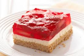 Strawberry pretzel salad, easy, Dessert