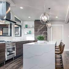 A variety of lighting is important to any space, but in a kitchen, the lighting above an island is crucial for performing detailed tasks. Top 50 Best Kitchen Island Lighting Ideas Interior Light Fixtures