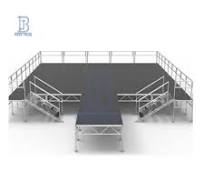 Durable Stage Platform with Truss Design Aluminum Frame Stage