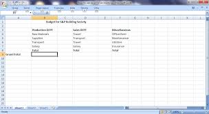For a small business with few transactions, a savvy business owner can use excel as a substitute for accounting. Best Excel Tutorial How To Create A Company Budget