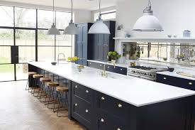 If you are considering wood flooring for the kitchen, you will have to take some precautions, and also keep in mind some of the other qualities of hardwood that hardwood flooring used in kitchens and elsewhere generally falls into one of several types: 15 Gorgeous Dark Blue Kitchens Inspiration And Ideas Kitchinsider