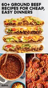 These Budget Friendly Ground Beef Recipes Are Easy To Make And So Delicious Beef Recipes Easy Ground Beef Recipes Easy Beef Recipes For Dinner