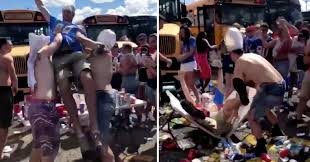 It S An Absolute Shit Show At The Buffalo Bills Tailgate Video