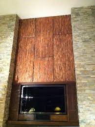 Ivy hill tile voyager copper metal look 12.4 in x 12.4 in porcelain mosaic floor and wall tile (1.06 sqft / piece) model# ext3rd104507 copper antwerp 3.93 in. 45 Best Copper Fireplace Surrounds Ideas Fireplace Surrounds Fireplace Copper