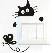 Wall Stikcer Vinyl Decor Decal Socket Switch 20 Colour Available Super Sticker Http Www Amazon Co Uk Dp Wall Paint Designs Wall Painting Decor Wall Painting