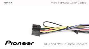 Thank you my email protected. How To Understanding Pioneer Wire Harness Color Codes For Deh And Mvh In Dash Receivers Youtube